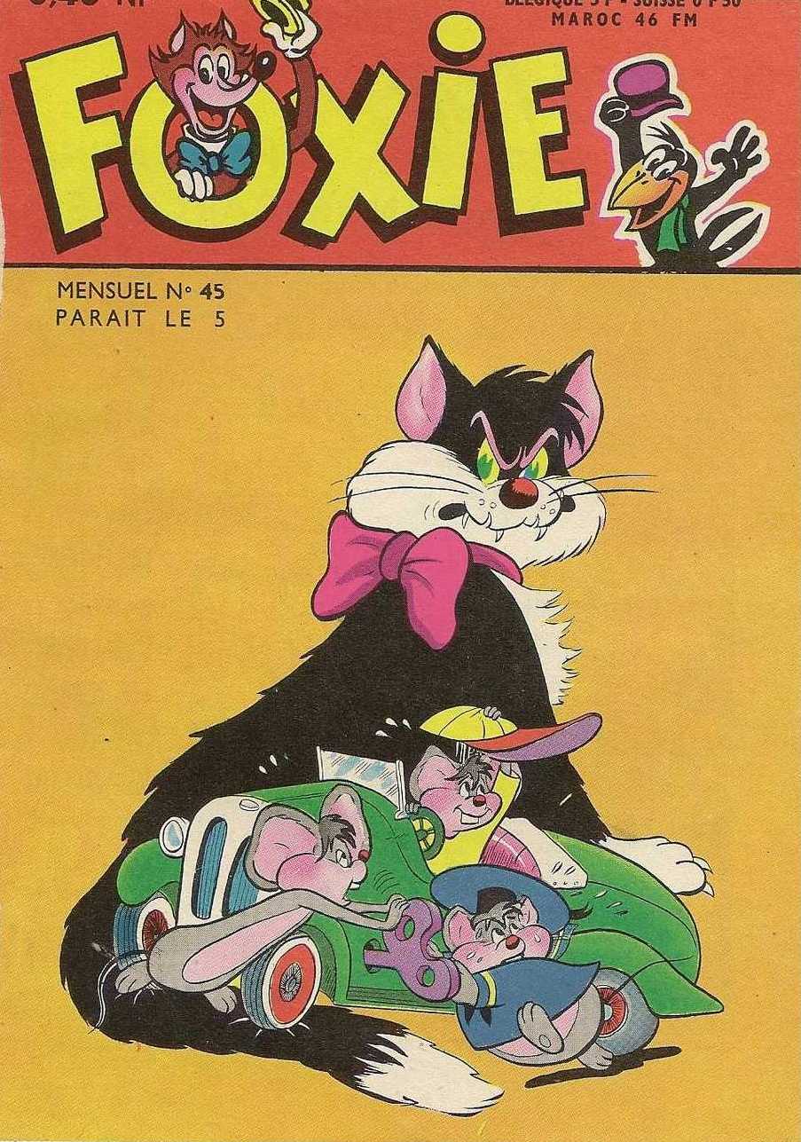 Scan de la Couverture Foxie n 45